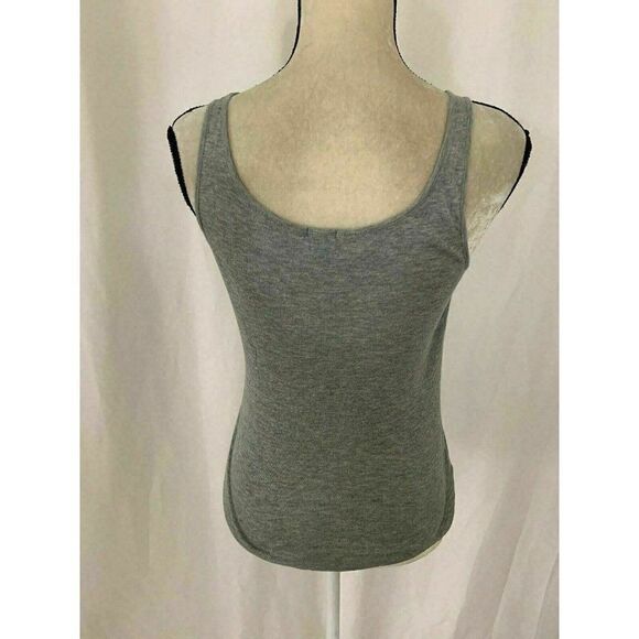 J Crew Womens Solid Gray Scoop Neck Tank Top Xxs - Picture 4 of 6